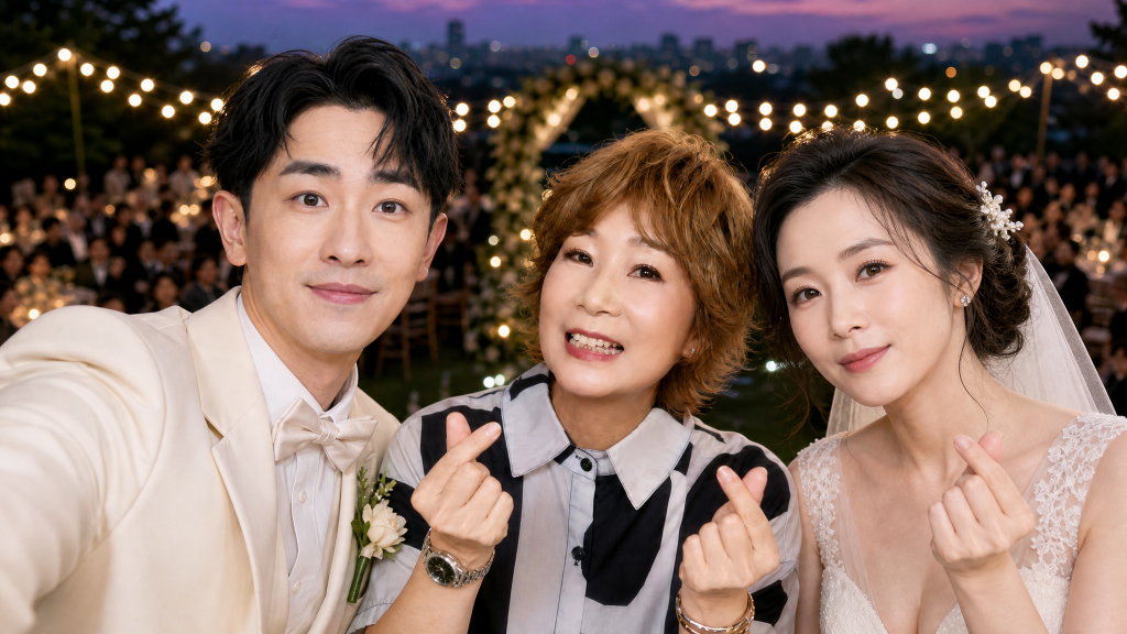 66歲女星走過感情低谷遇真愛！放閃老公幸福告白　新歌化身婚禮歌手