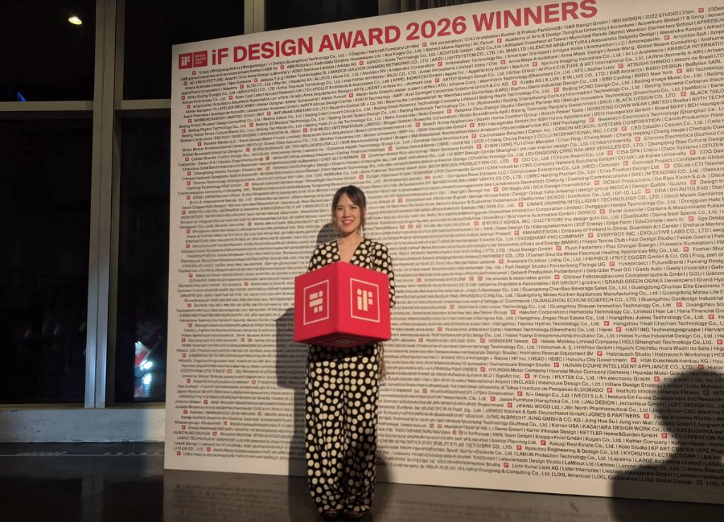思為設計「YEN TING CHO Studio」打造創作與生活共融的品牌場域 榮獲2026 iF Design Awards