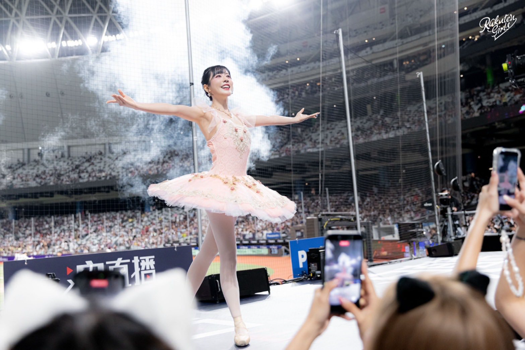 樂天女孩高橋佳帆大巨蛋化身「糖梅仙子」！苦練芭蕾15年　全足尖旋轉驚艷全場