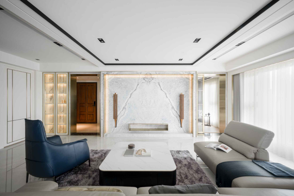 M+Y Interior Design 張博閩聯合設計：漫光蒙梭 在港都天際構築現代美式的溫馨日常
