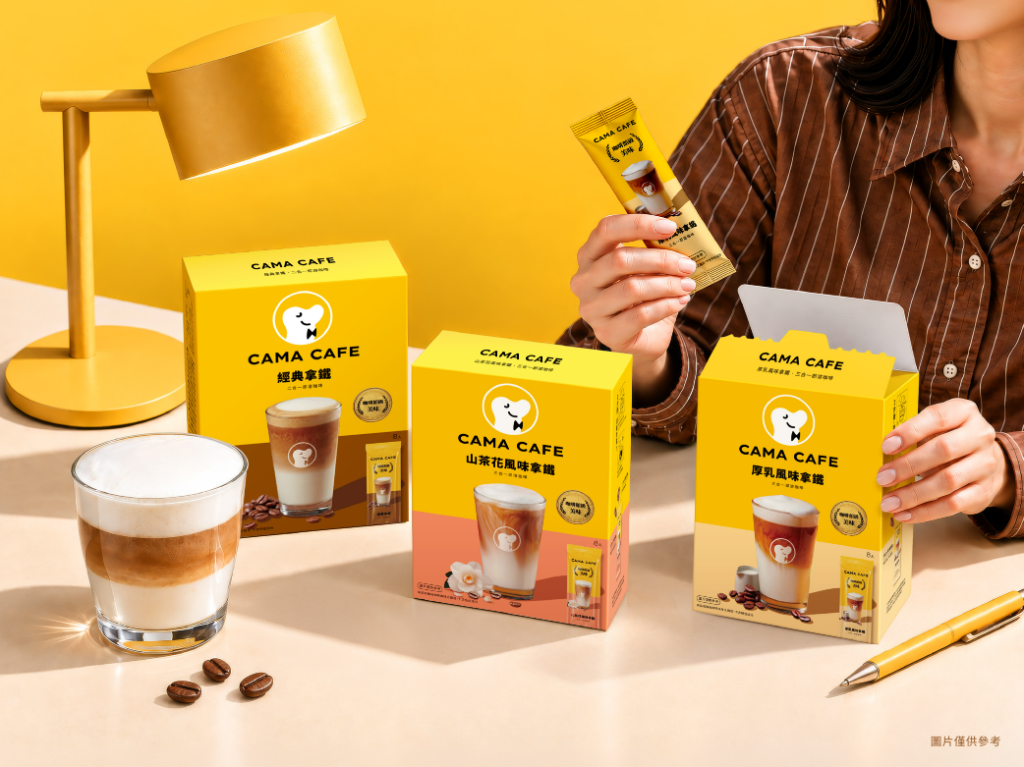 CAMA CAFE即溶咖啡來了！全聯獨賣「三款風味」　每杯不到20元
