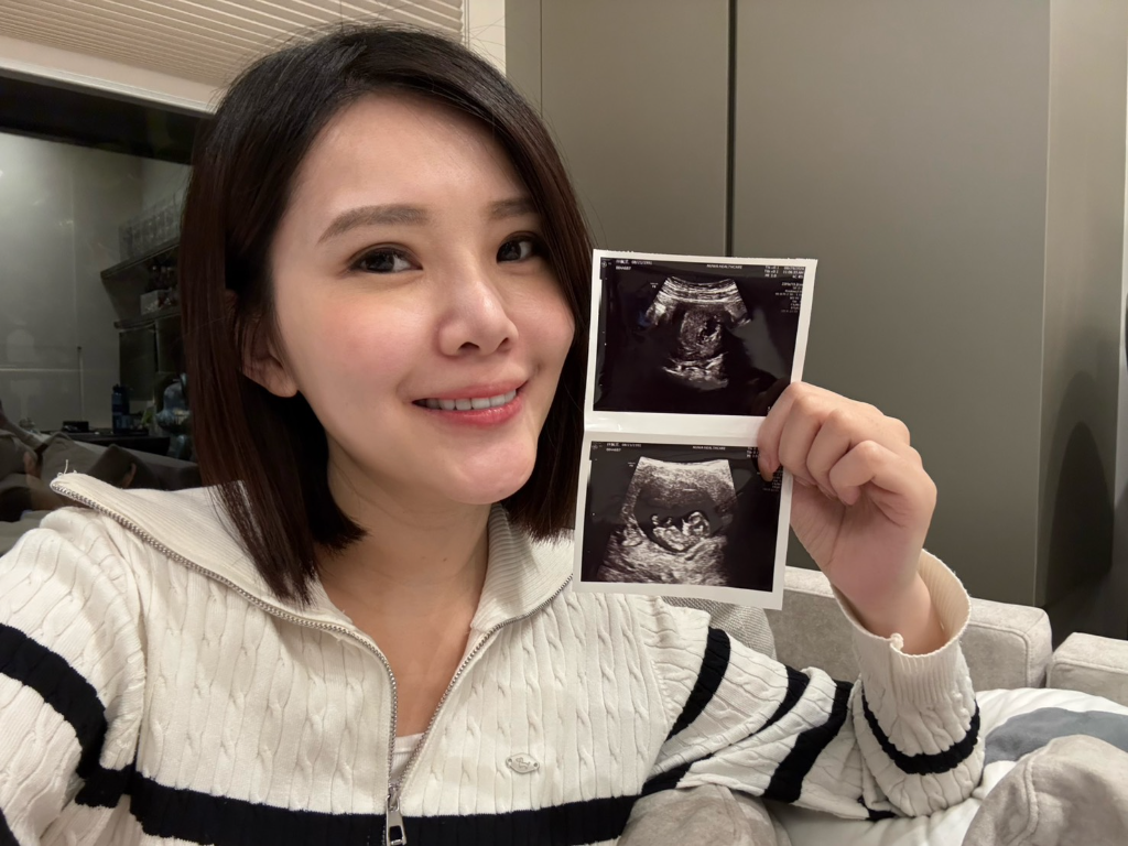 美女主播報喜懷孕！預產期明年春天　穿高跟鞋站2小時突出血急奔醫院