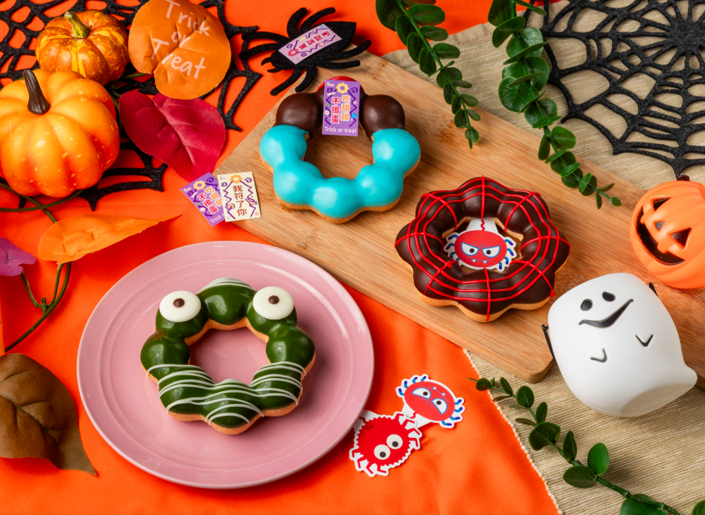 Mister Donut 推萬聖節限定波堤！俏皮殭屍、蜘蛛網、木乃伊超萌　還有「買5送1」優惠