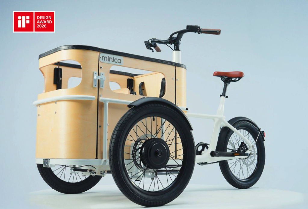 2026 iF設計精選｜統量電能 minica Electric Cargo Bike