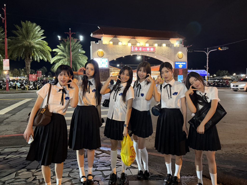 韓女團AtHeart首度來台開唱！花蓮行全暈車　狂嗑紅豆芋頭冰愛上芋圓Q彈口感