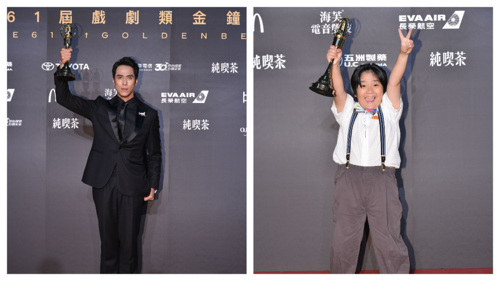 金鐘61／莊凱勛《都市開基祖》演活「捷運工班領班」奪金鐘男主角　9歲龍步晞憑《屋下無人》獲潛力新人獎